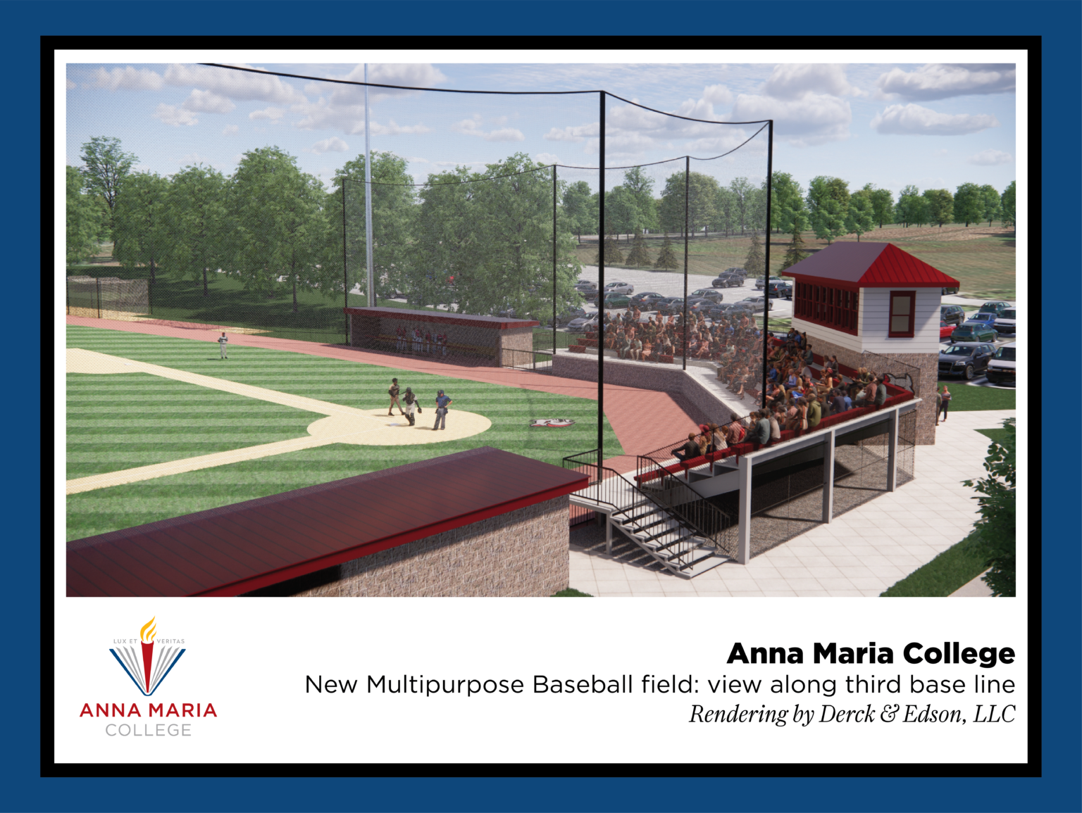 Anna Maria College Announces Multipurpose Athletic And Baseball Field