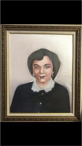 Aliiyah Cole - Unforgettable Elegance - Painting - Notre Dame Cristo Rey