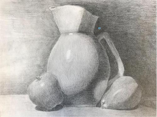 Brooke Conley - Still Life - Graphite - Paul VI High School