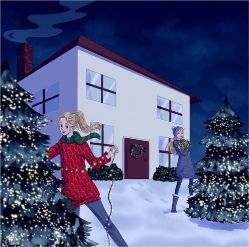 Emily Petrillo - Christmas Decorating - Digital, Procreate - Paul VI High School