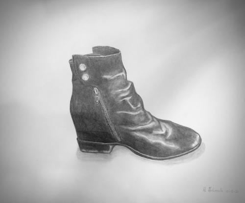 Huxley Holcombe - Boot - Graphite  - Worcester Academy